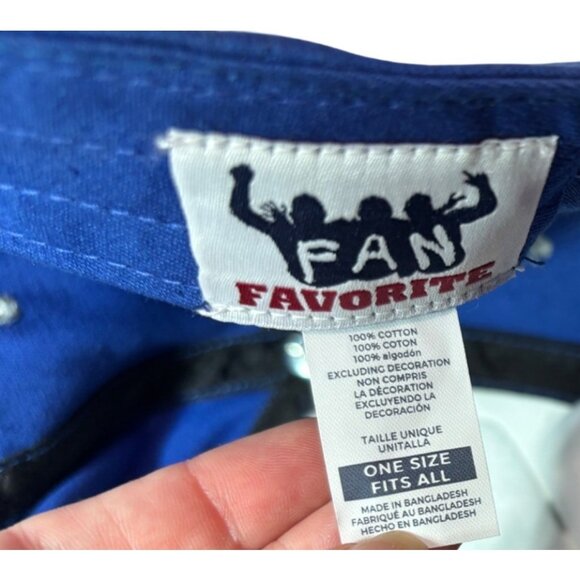 Los Angeles Dodgers Blue & White Baseball Cap OSFA Adjustable Strap NEW - Picture 5 of 6